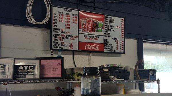 Lots of lunch options on the go.