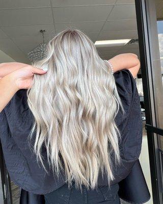 icy blonde!