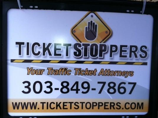 TicketStoppers Logo & Contact Information