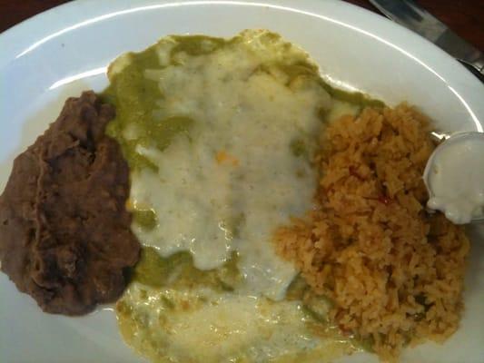 Enchiladas Verdes