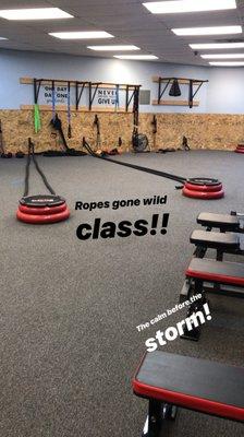 Ropes Gone Wild is a very popular class!!