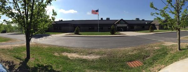 Complete version of entrance to building