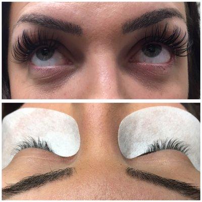 Volume set of lashes!