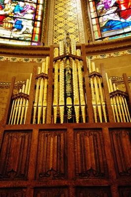 Tudor organ at Memorial Church, Stanford