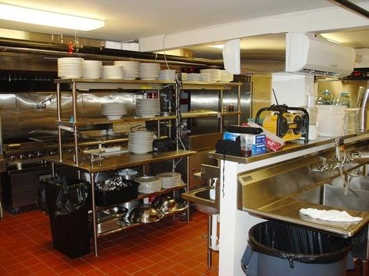 Our commercial kitchen shared with our sister company, the Harp and Celt Restaurant and Irish Pub located in downtown Orlando.