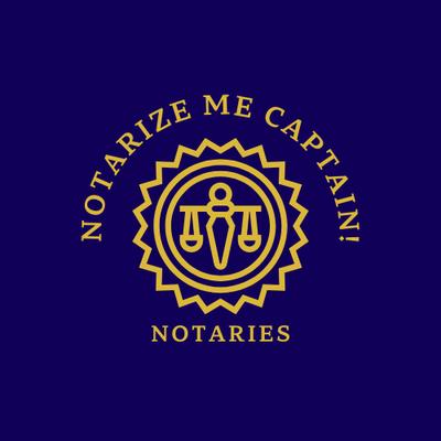 Notarize Me Captain!