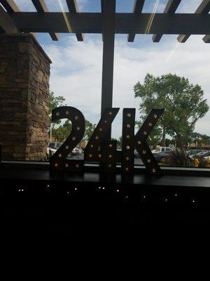 Located inside of the Sola salon, a few doors east of Sprouts.