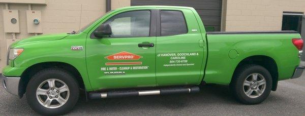 SERVPRO of Hanover, Goochland and Caroline, Inc.