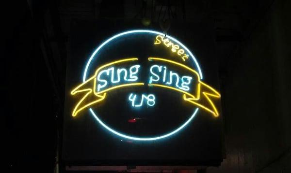 Just look for this sign. Walk in and have a blast.