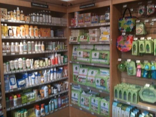 Kids corner of goodies