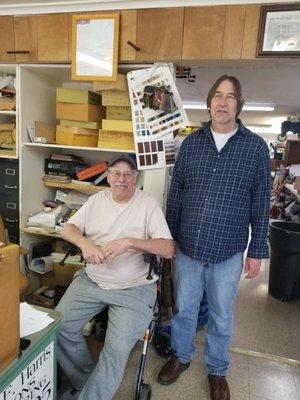 Owners Steve and Geoff