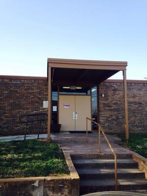 Entrance to the clinic