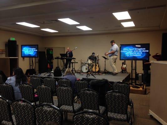 The new facility, getting ready for the new change