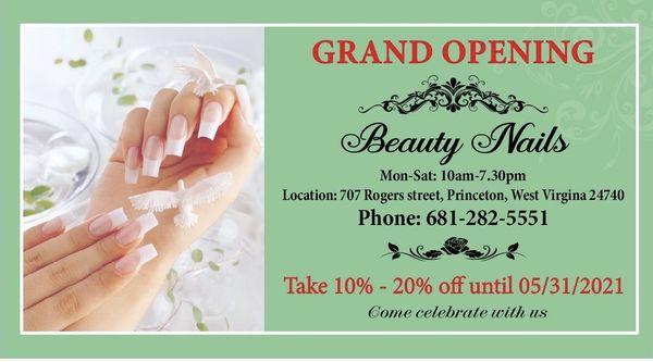 Grand Opening Now Open