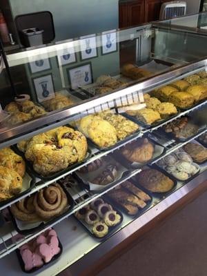 Morning bakery selections