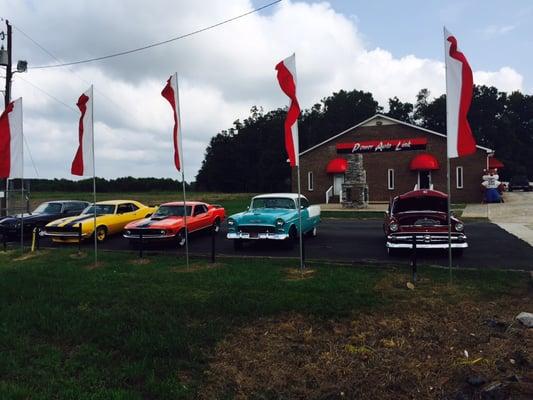 Plenty Fun! Grand Opening. Classic Cars! Hot Rods! Great Inventory of newer model pre-owned cars along with food, drink,popcorn & snowcones!