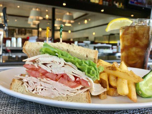 House-Roasted Turkey on Rye - 11 for $11 lunch menu, available Monday-Friday