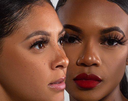 Mink Strip Lashes & Lip Glosses & Lipsticks Are Available For Purchase