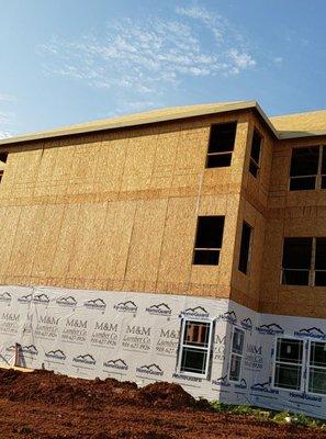 Commercial roofing is available.