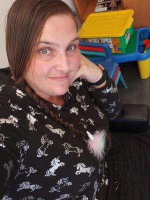 Just chilling in the waiting room!!!