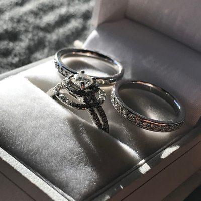 Wedding bands and engagement ring for my soon to be wife. Thanks for a wonderful experience, Baird!