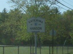 Entering Hanson from Whitman.