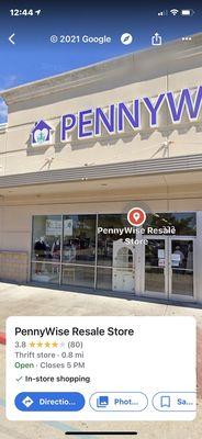 Google info since Yelp did not have them