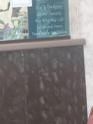 Sign says a lot there..