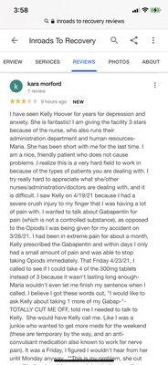 Review from Inroads website