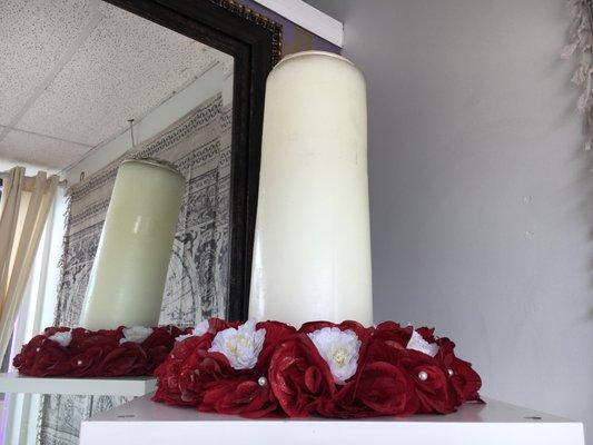 Are 100% bees wax Candles we work with