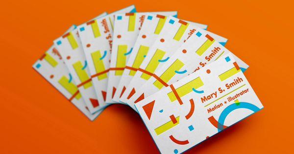 Letterpress Business Cards