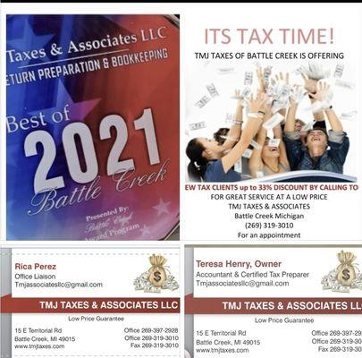 TMJ Taxes & Associates