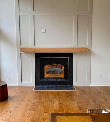 Interior installs in Cary Woods! Here, we partnered with Design 539.