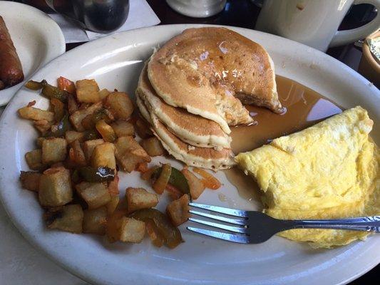 American breakfasts combo
