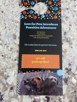 Love For Pets Introduces Pawsitive Adventures