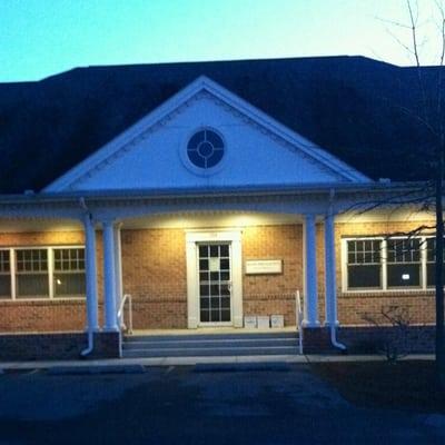 Here is the building.