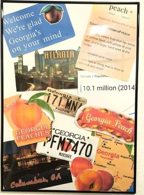 I thought this collage was nice of their home state!