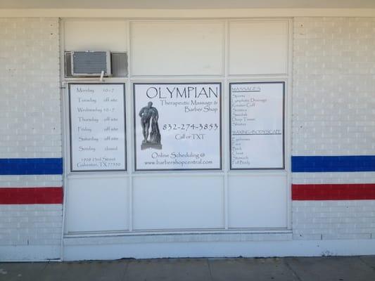 Massage and barbershop Galveston