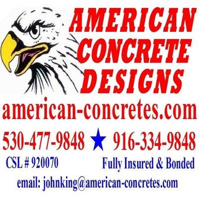 American Concrete Designs