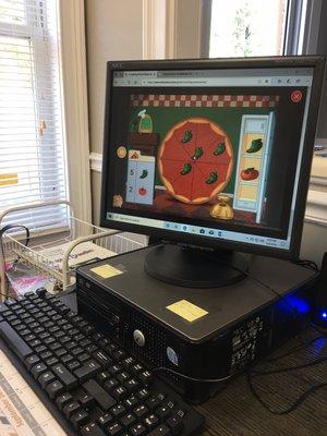 Online Math lesson for 1st grader