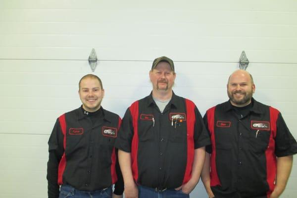 Come in and see Cy, Dan, and Sean