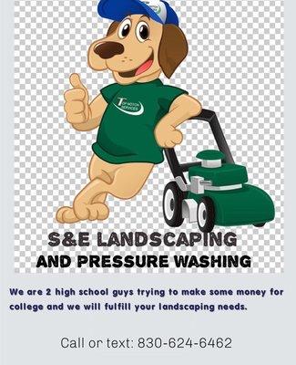 S&E Landscaping And Pressure washing