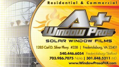 window film,window tint,window tinting,fredericksburg,virginia