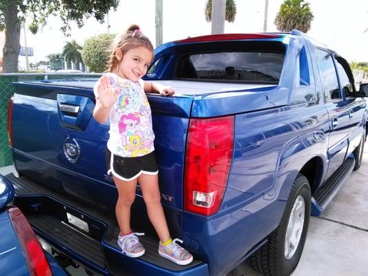 Selene says, "thank you for keeping her rides in great shape!"