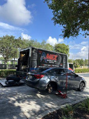 Amex Tires Mobile Service Roadside Assistance