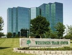 Wisconsin Trade Center from Deming Way and Greenway Blvd.