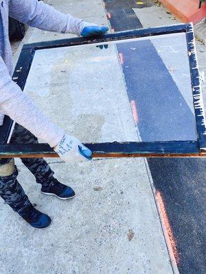 glass replacement for wood window