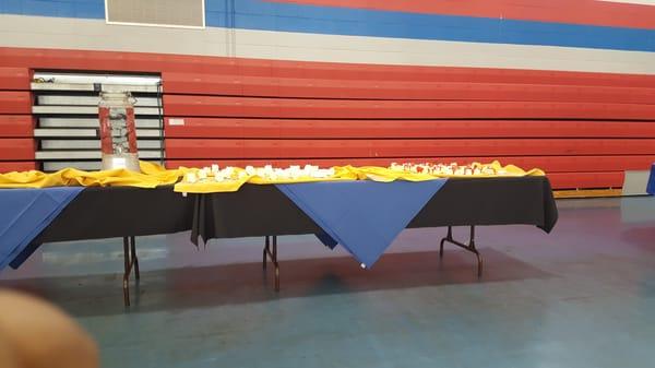 Band banquet today!!! Here's desert!