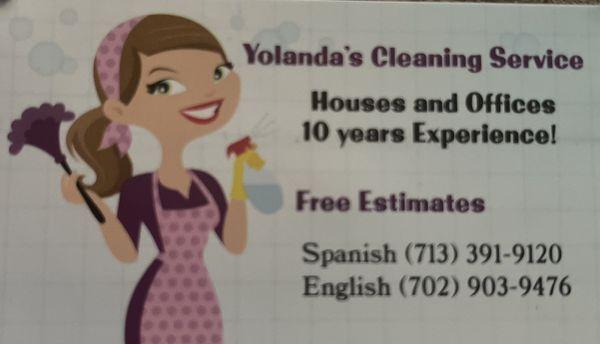 Yolanda’s Cleaning Service