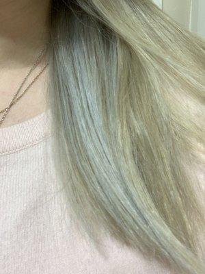 this was supposed to be a blonde balayage